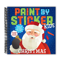 Christmas Paint by Sticker Kids Kit - Create 10 Glitter Sticker Pictures
