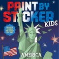 Paint by Sticker Kids America - Fun Sticker Activity Book for Children