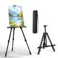 Adjustable Folding Metal Easel Stand for Paintings Signs & Displays