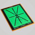 Golf Swing Path Trainer Pad – 17 x 13 in Velvet Surface, Non-Slip Base