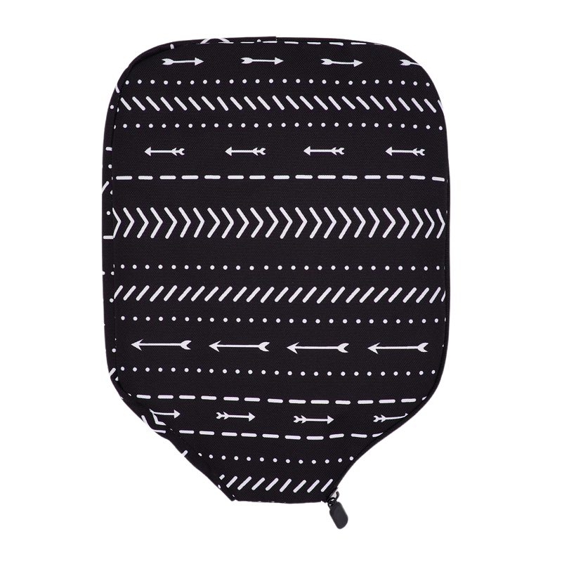 Palms-O-Aces Padded Canvas Pickleball Paddle Cover - The Arrow (Standard Fit)