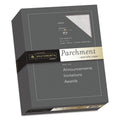 24 lb Gray Parchment Specialty Paper - 8.5 x 11 Inch, Acid-Free, 500 Sheets