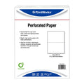 Perforated Copy & Multipurpose Office Paper 8.5 x 11, 20 lb, White, 1 Ream