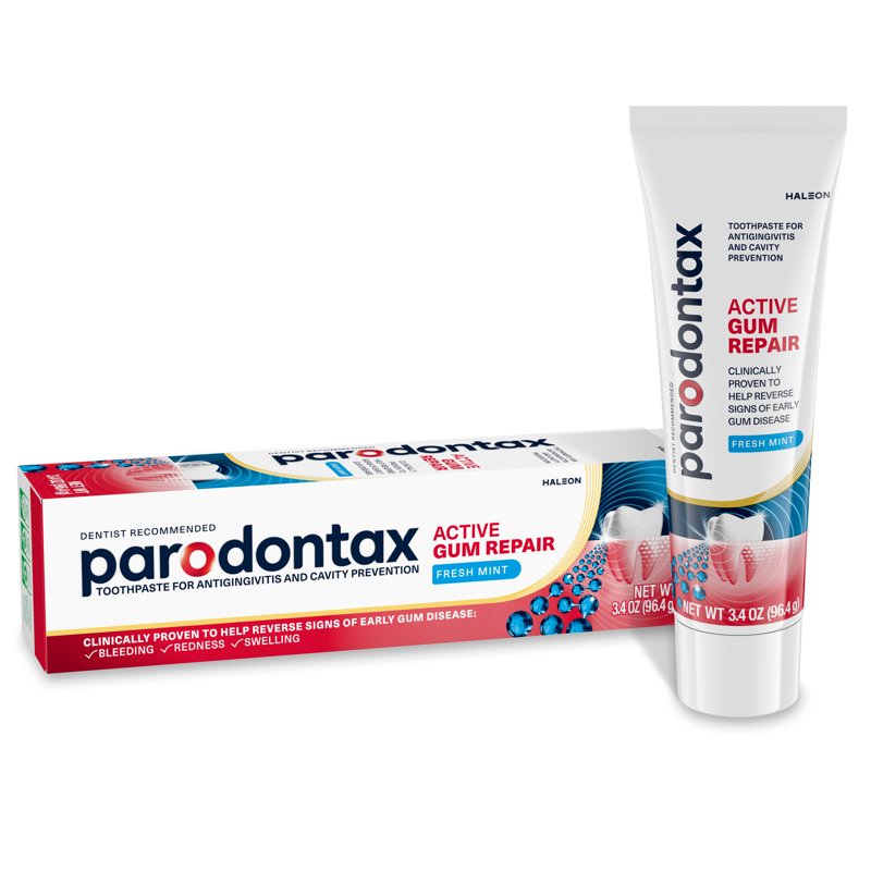 Gum Repair Toothpaste with Fluoride - Fresh Mint, 3.4 Ounces, Pack of 3