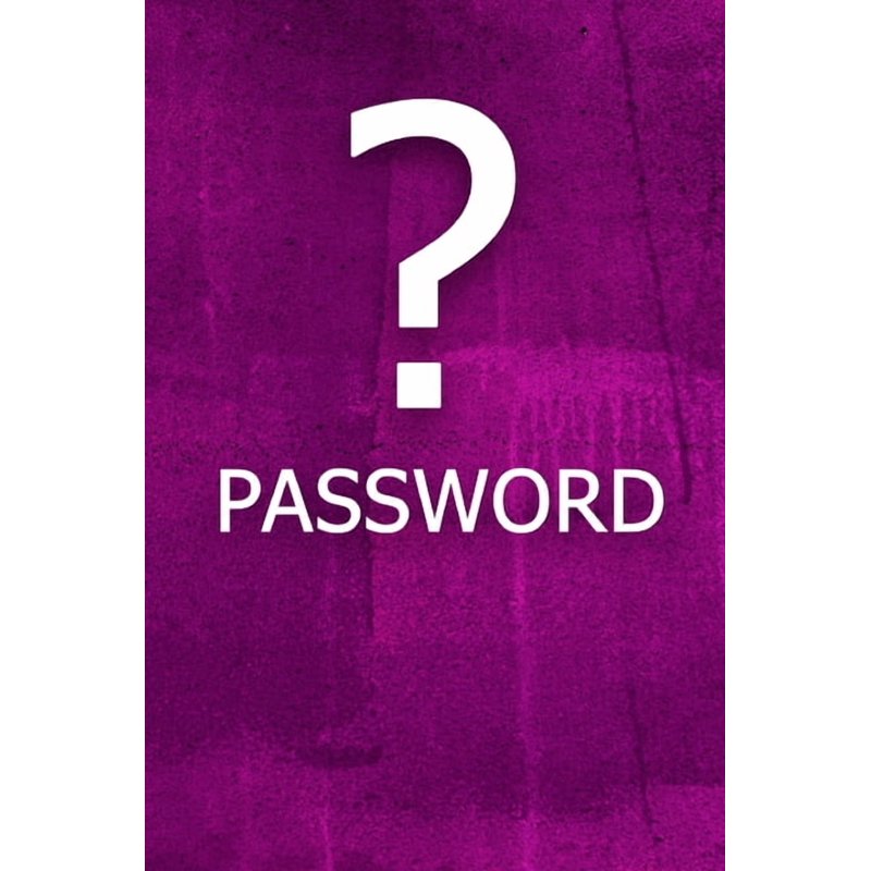 Password Book with Alphabetical Tabs - Secure Logbook & Organizer, 6x9 Inches