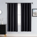 Blackout Curtains 2-Pack - Thermal Insulated Solid Window Drapes for Bedroom & Living Room