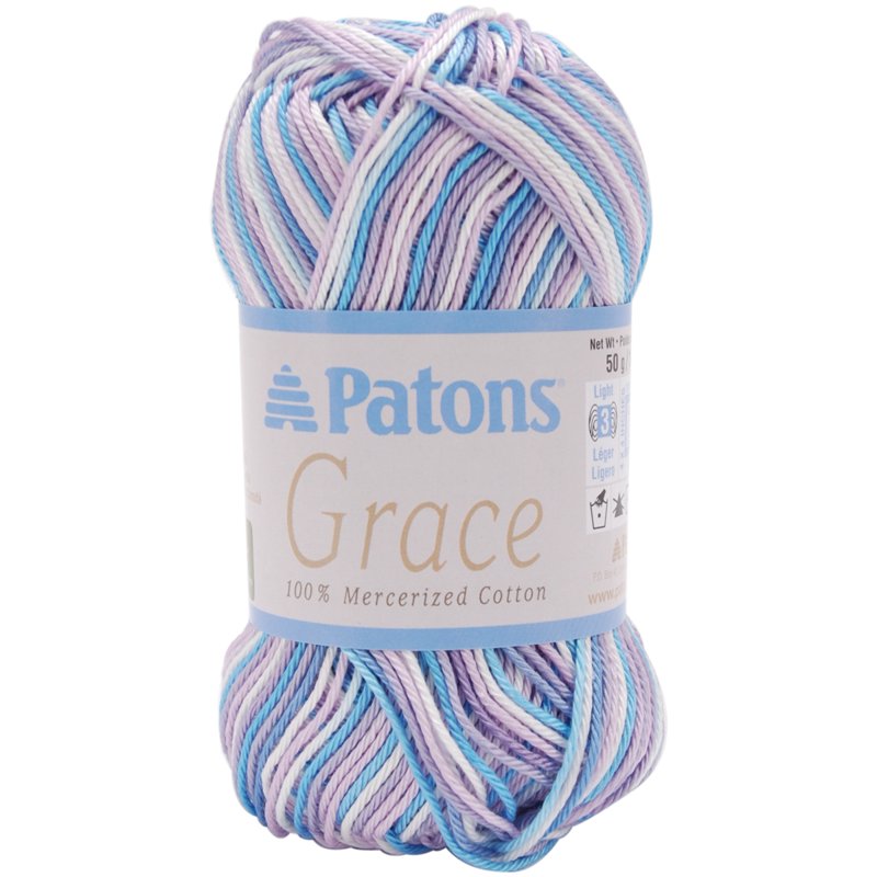 Mercerized Cotton Yarn for Crochet & Knitting - Multiple Colors, 50g
