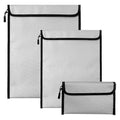 Fireproof Waterproof Document Bag Set - Fire Resistant Safe Storage Pouch
