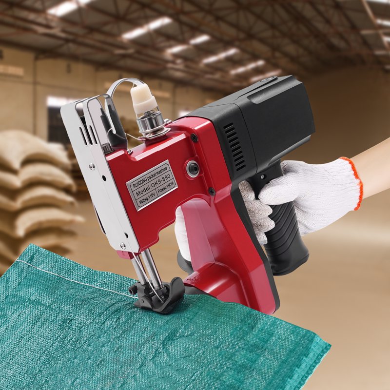 Portable Electric Sewing Machine for Leather Canvas Bag Stitching 190W