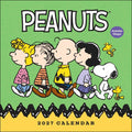 Peanuts 2027 Wall Calendar with Static Cling Decals - Illustrated Office Decor