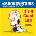 2027 Mini Wall Calendar - Peanuts Snoopy & Friends, Small Space Friendly