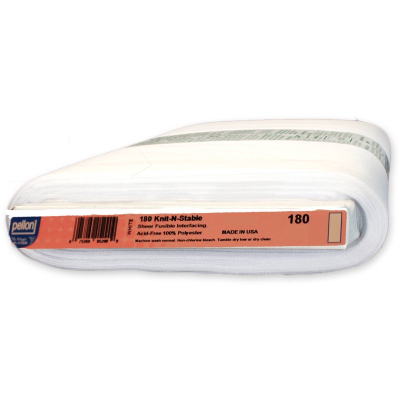 Fabric Interfacing Fusible Knit Sheer Support for Sewing & Embroidery