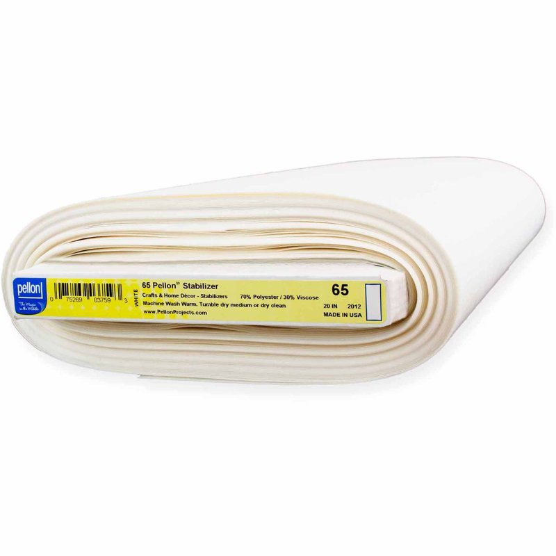 Sewing Fabric Stabilizer - White, 20" x 10 Yards, Heavyweight Interfacing