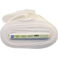 White Fleece Quilting & Crafting Fabric 45 Inch x 10 Yards Sew-In Polyester