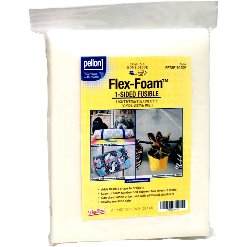 Fusible Foam Stabilizer Fabric for Sewing Crafts & Home Decor