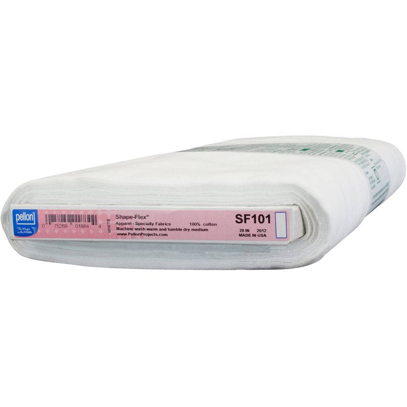 Fabric Interfacing Fusible White 20 Inch x 15 Yards Bolt for Sewing Crafts