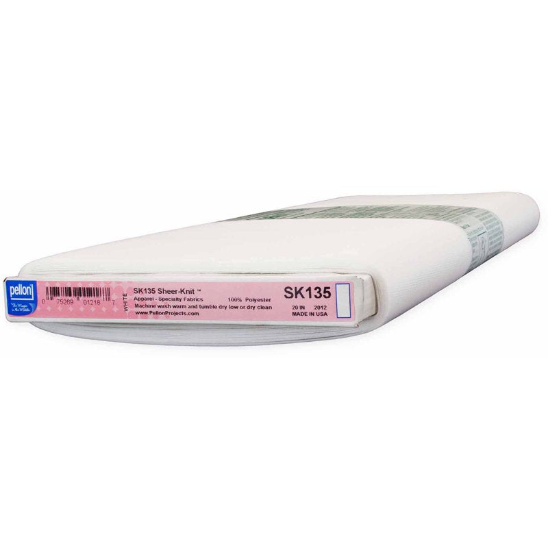 Sheer-Knit Fabric Interfacing - Fusible Lightweight Support for Sewing