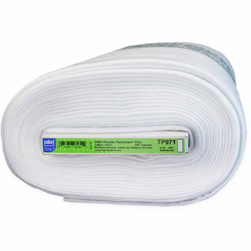 Fusible Craft Fleece Batting 45" x 10 Yards White – Quilting & Craft Material