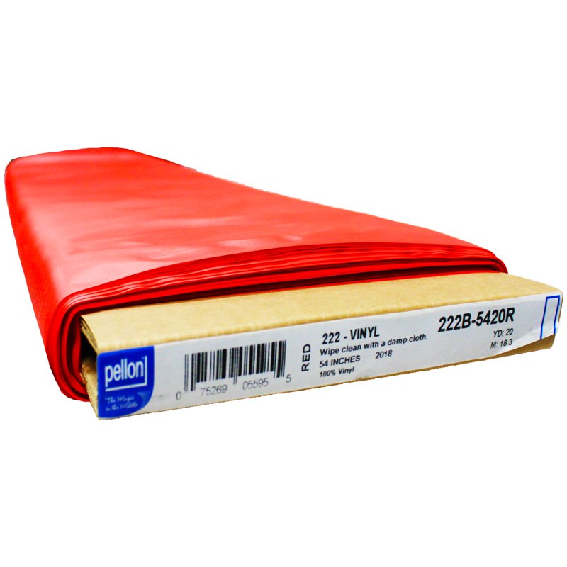 Vinyl Fabric Roll - 54 Inch Wide, 20 Yards, Multiple Colors for Crafting