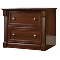 36-Inch Wide 2-Drawer Lateral File Cabinet in Cherry Finish