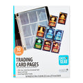 9-Pocket Trading Card Pages Clear 8.5x11in Protectors for Collectible Cards