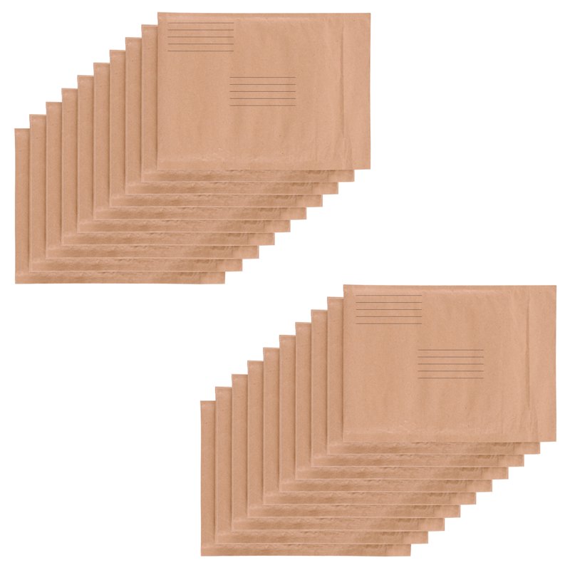 Honeycomb Peel & Stick Padded Mailers - Brown, 8.5x11 in., 20-Count