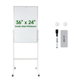 Magnetic Dry Erase Whiteboard 24 x 36 Inch with Markers & Magnets