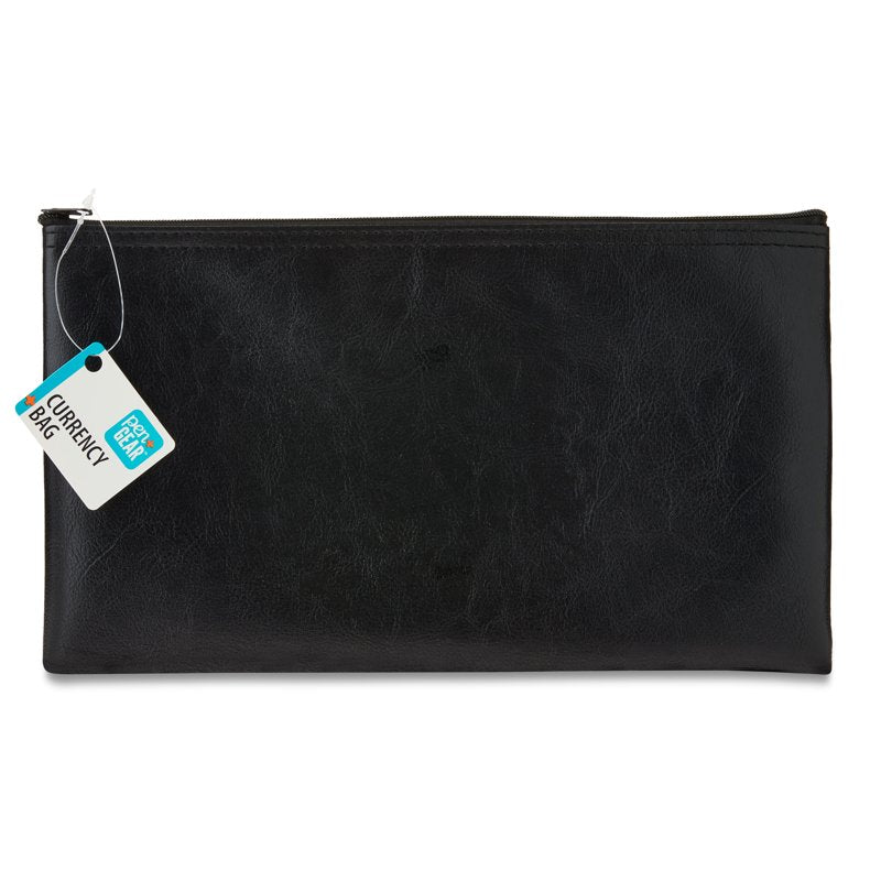 Zippered Money Bag with Waterproof Material for Cash Storage - 10.6 x 6.3 Inches