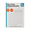 Office Envelopes 9x12 Inch White Peel & Stick Catalog Envelopes, 100 Pack