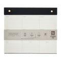 Undated Weekly Planner Pad - Simulated Leather 8.5 x 10, 60 Sheets