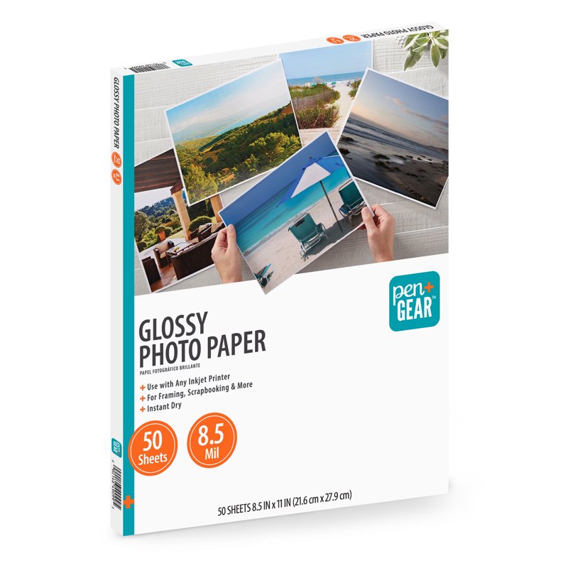 Glossy Inkjet Photo Paper 8.5