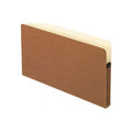 3.5 Inch Manila Red Fiber Expansion File Pocket - Legal Size, 25 Pack