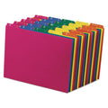 Assorted A-Z File Guides - Top Tab Dividers for Office Filing - 8.5x11 Inches