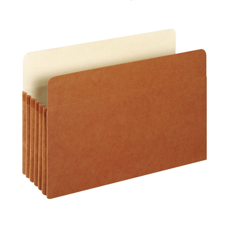 Recycled Manila Expanding File Pocket with Drop Front - Pack of 10