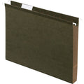 Reinforced Hanging File Folders - Extra Capacity Letter Size, 25 Pack