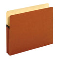 Redrope Expanding File Pockets 1 3/4 Inch Letter Size Brown Pack of 25