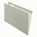 Pendaflex Reinforced Legal Hanging File Folders Gray 25 Pack
