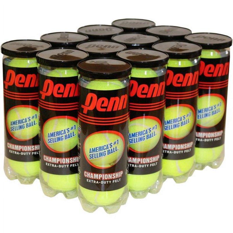 Penn Championship Extra Duty Tennis Balls - 36 Balls, USTA Approved