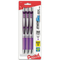 Gel Pens Set - Medium Point, Refillable, Assorted Colors, 3 Pack