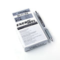 Gel Ink Pen 0.7mm Medium Line Gray Ink Retractable Pen Box of 12