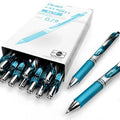 Pentel EnerGel XM BL77 Gel Pen 0.7mm Light Blue Recycled Box of 12