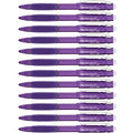 Pentel Twist-Erase 0.7mm Mechanical Pencil Set - 12 Pack, Violet