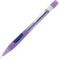 Mechanical Pencil 0.7mm Refillable With Side-Action Lead Advance - Violet Barrel