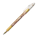 Metallic Gel Pen Gold - Smooth Writing Craft & Art Pen with Latex-Free Grip