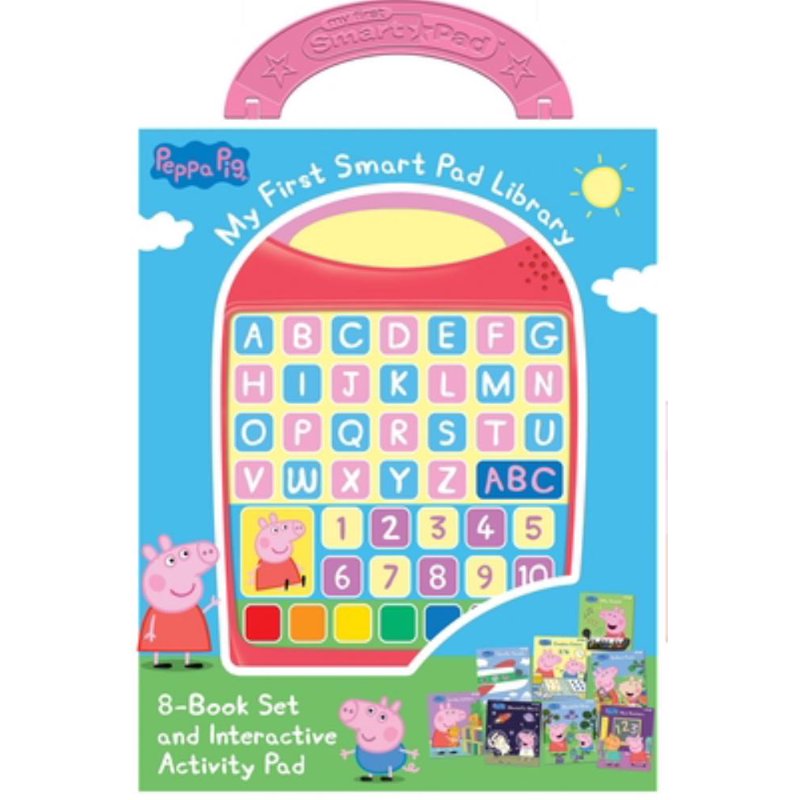 Peppa Pig First Smart Pad & Interactive Book Set for Preschool Learning
