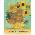 Van Gogh Flowers Perpetual Birthday Calendar - 12 Month Date Organizer