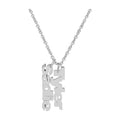 Personalized Mother's Name Necklace with Three Custom Names - Silver or Gold