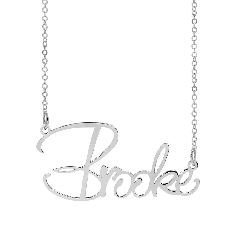 Personalized Name Necklace for Women - Custom Sterling Silver or Gold