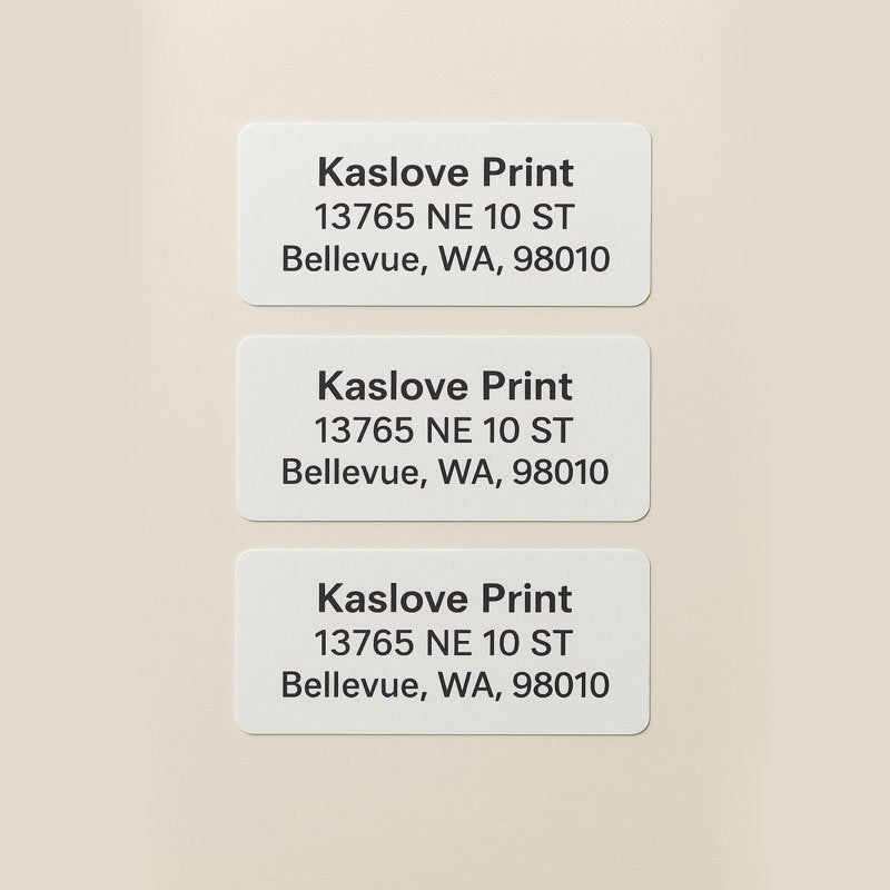 Personalized Return Address Labels on Sheets - Custom Stickers 150 PCS
