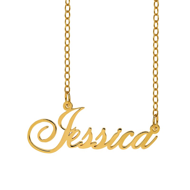 Personalized Sterling Silver Script Name Necklace - Customizable 12 Characters